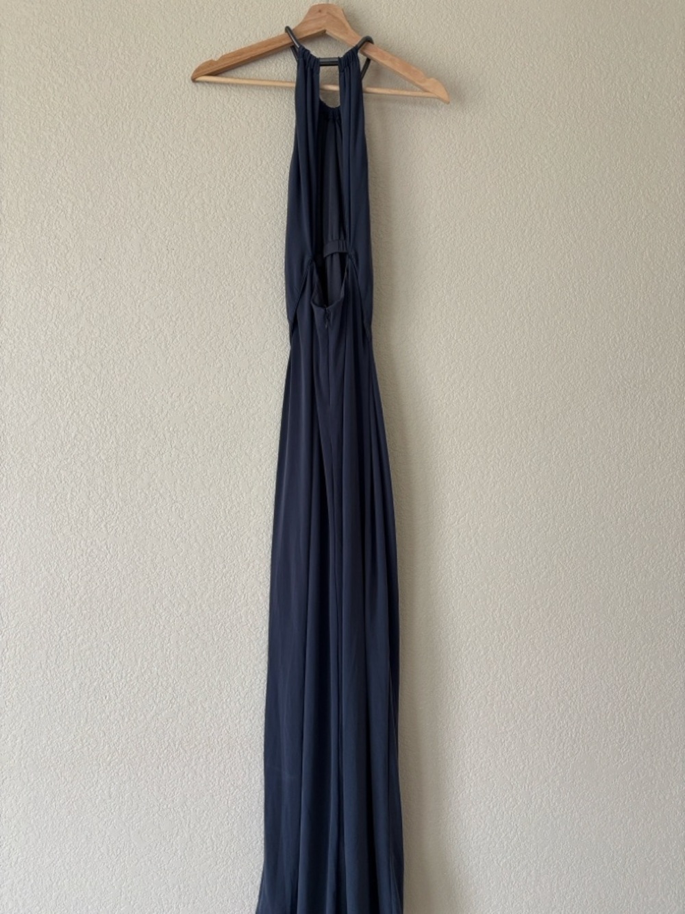 Calvin Klein Navy Halter Maxi Dress - Picture 4 of 4